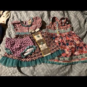 3 piece Matilda Jane set! EUC. 6-12 months & 12-18 months.